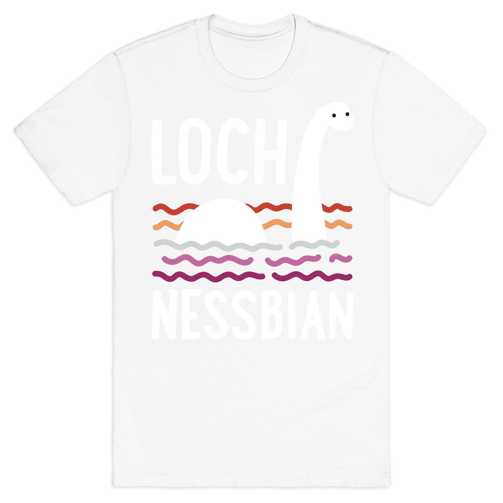 Loch Nessbian Lesbian T-Shirt